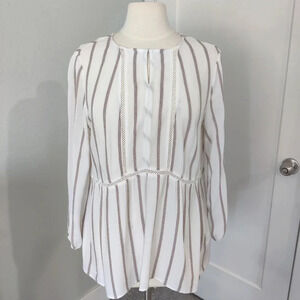 Fever Stripped Blouse
